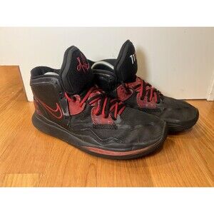 Nike Kyrie Infinity Shoes Mens Size 9 Black Red Basketball Sneakers CZ0204-004
